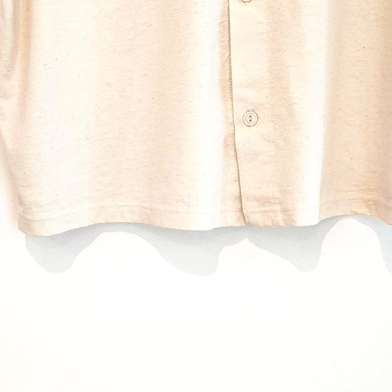 Phatee - NO COLLAR SHIRTS HEMP JERSEY / KINARIの画像