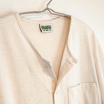 Phatee - NO COLLAR SHIRTS HEMP JERSEY / KINARIの画像