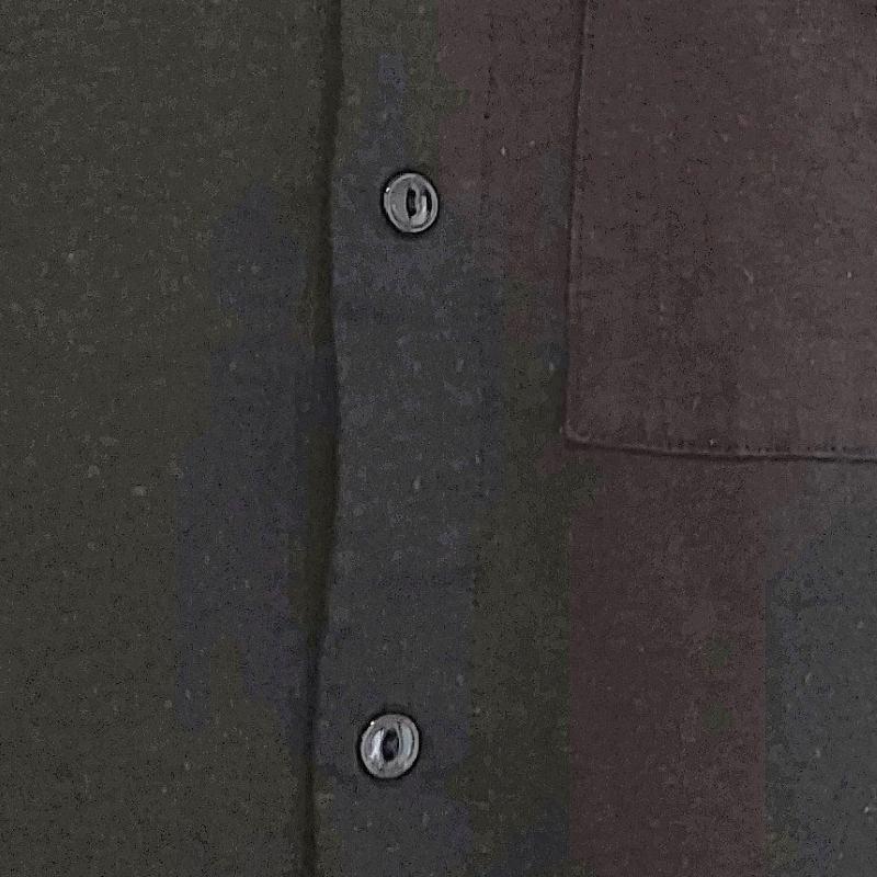 Phatee - NO COLLAR SHIRTS HEMP JERSEY / BLACKの画像