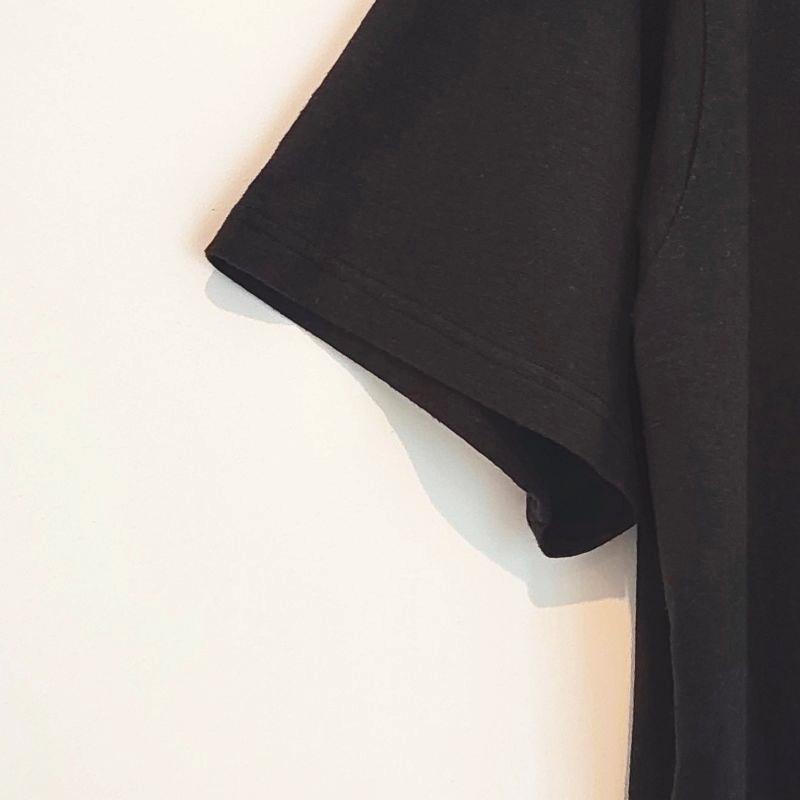 Phatee - NO COLLAR SHIRTS HEMP JERSEY / BLACKの画像