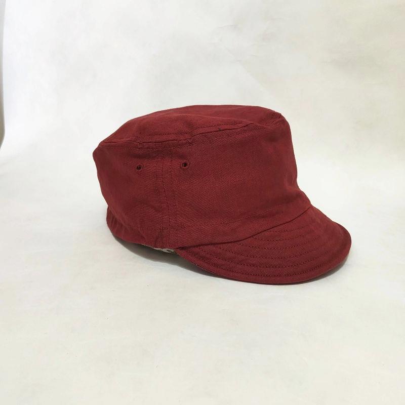 Phatee - HALF CAP HEMP FLAT / BRICK BROWN FLATの画像