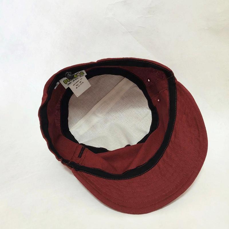Phatee - HALF CAP HEMP FLAT / BRICK BROWN FLATの画像