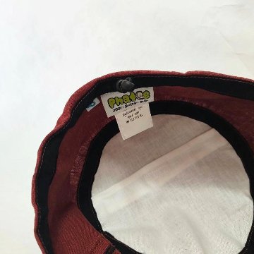 Phatee - HALF CAP HEMP FLAT / BRICK BROWN FLATの画像