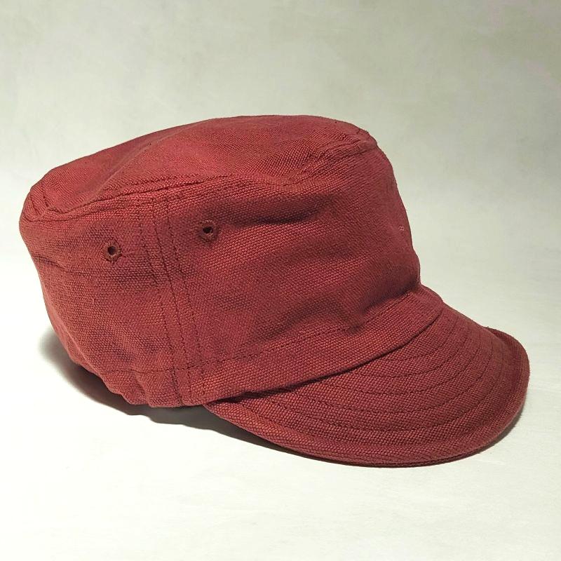 Phatee - HALF CAP HEMP CANVAS / BRICK BROWN CANVASの画像