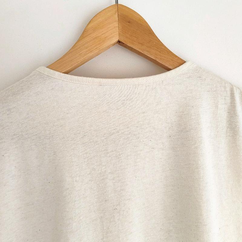 Phatee - NO SLEEVE SHIRTS HEMP JERSEY- KINARIの画像
