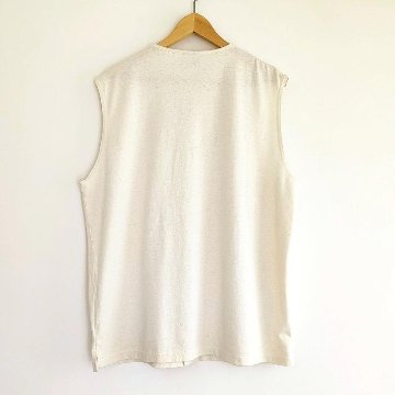 Phatee - NO SLEEVE SHIRTS HEMP JERSEY- KINARIの画像