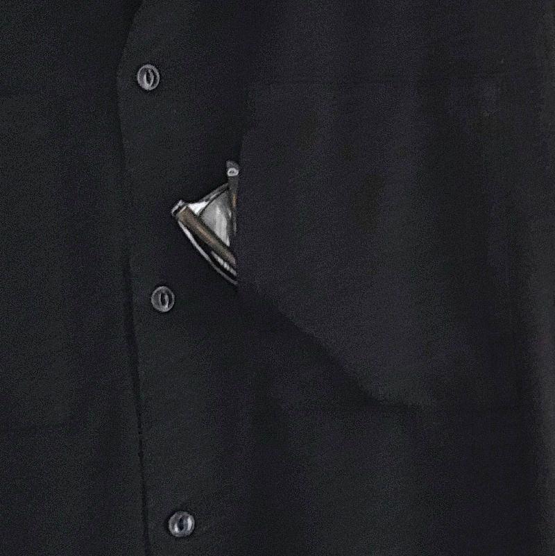 Phatee - NO SLEEVE SHIRTS HEMP JERSEY- BLACKの画像