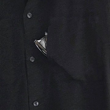 Phatee - NO SLEEVE SHIRTS HEMP JERSEY- BLACKの画像