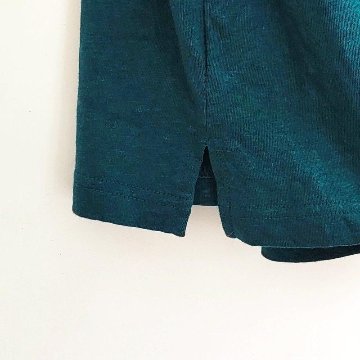 Phatee - NO SLEEVE SHIRTS HEMP JERSEY- TEAL GREENの画像