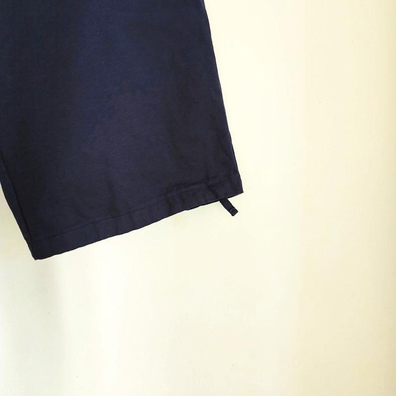 Phatee - hemp/cotton twill CROP PANTS / NAVYの画像