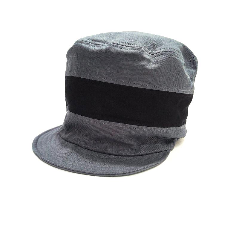 Phatee - NEW CAP HEMP TWILL / GREY x BLACK LINEの画像