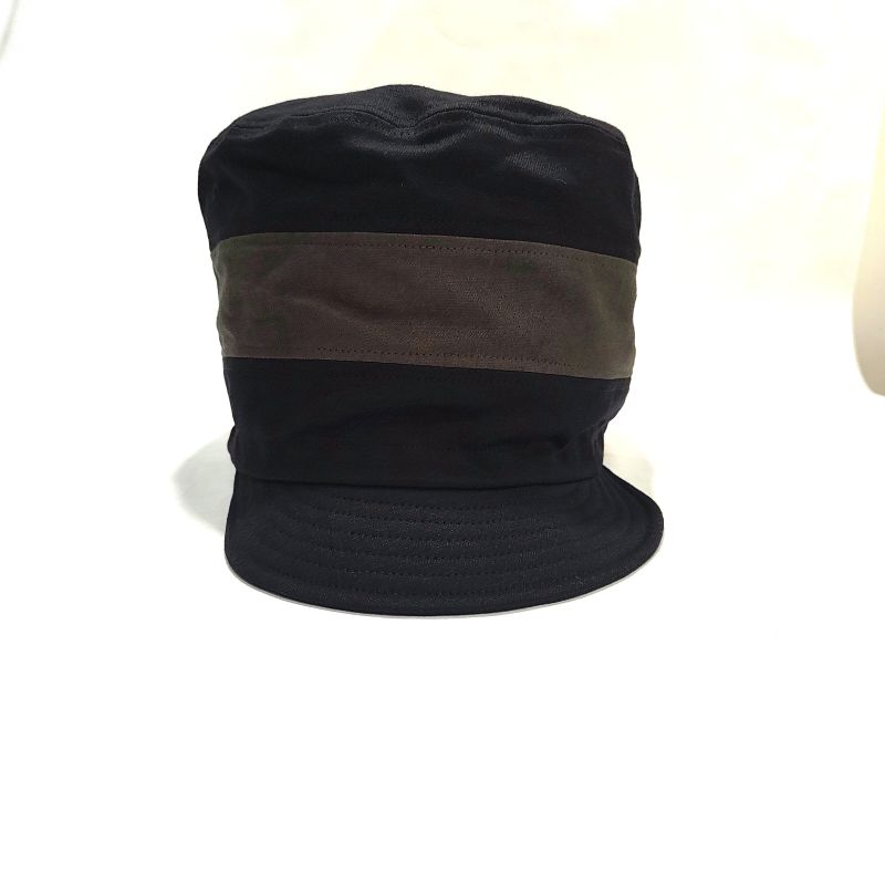 Phatee - NEW CAP HEMP TWILL / BLACK x OLIVE LINEの画像