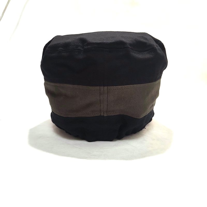 Phatee - NEW CAP HEMP TWILL / BLACK x OLIVE LINEの画像