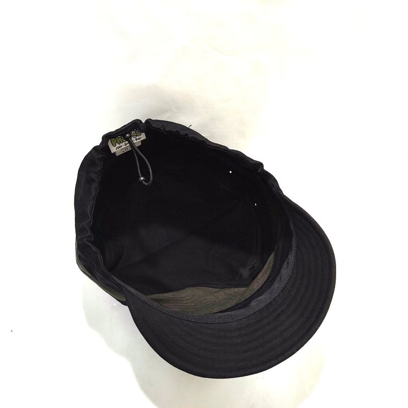 Phatee - NEW CAP HEMP TWILL / BLACK x OLIVE LINEの画像