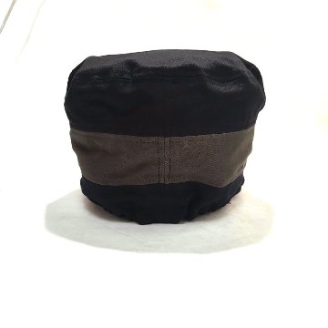 Phatee - NEW CAP HEMP TWILL / BLACK x OLIVE LINEの画像