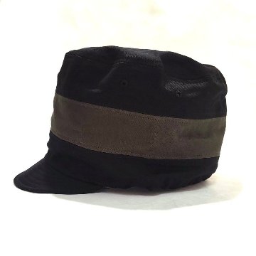 Phatee - NEW CAP HEMP TWILL / BLACK x OLIVE LINEの画像