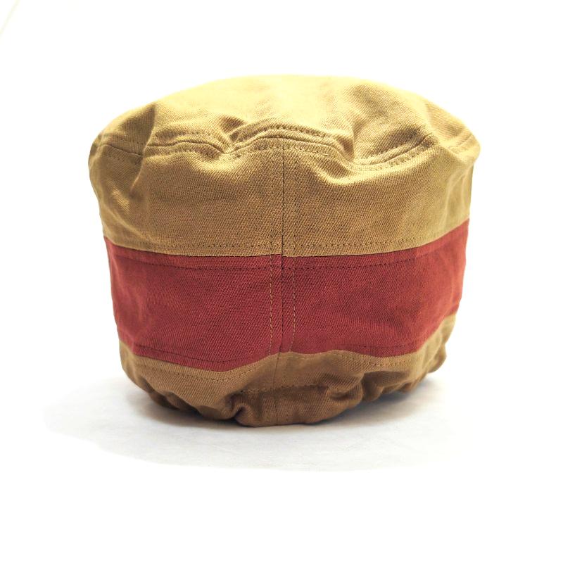 Phatee - NEW CAP HEMP TWILL / BEIGE x BROWN LINEの画像