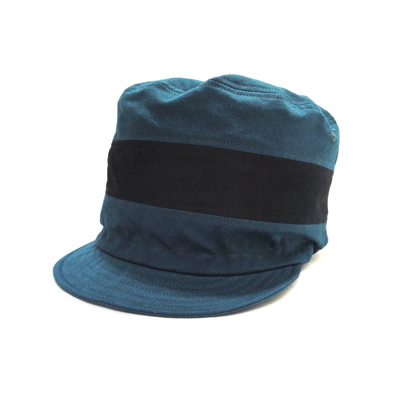 Phatee - NEW CAP HEMP TWILL / TEAL x BLACK LINEの画像