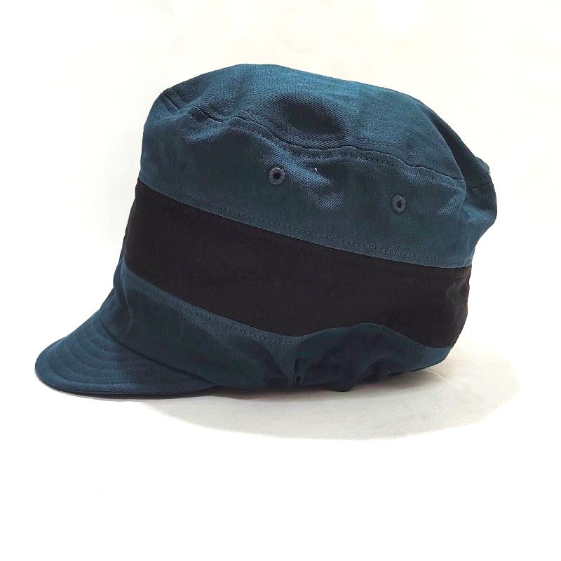 Phatee - NEW CAP HEMP TWILL / TEAL x BLACK LINEの画像