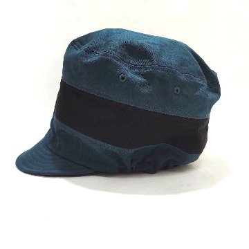 Phatee - NEW CAP HEMP TWILL / TEAL x BLACK LINEの画像