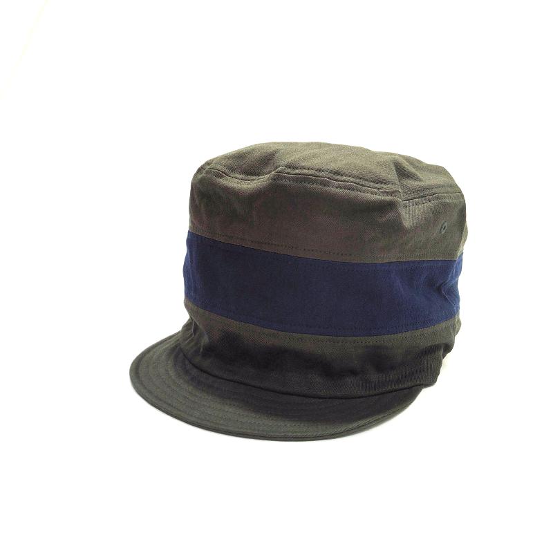 Phatee - NEW CAP HEMP TWILL / OLIVE x NAVY LINEの画像