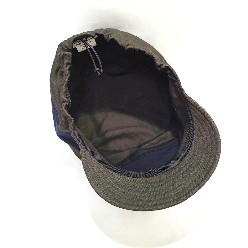 Phatee - NEW CAP HEMP TWILL / OLIVE x NAVY LINEの画像