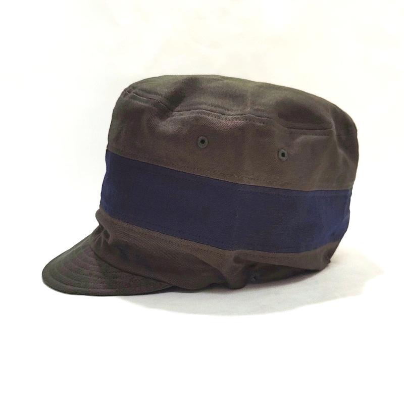 Phatee - NEW CAP HEMP TWILL / OLIVE x NAVY LINEの画像