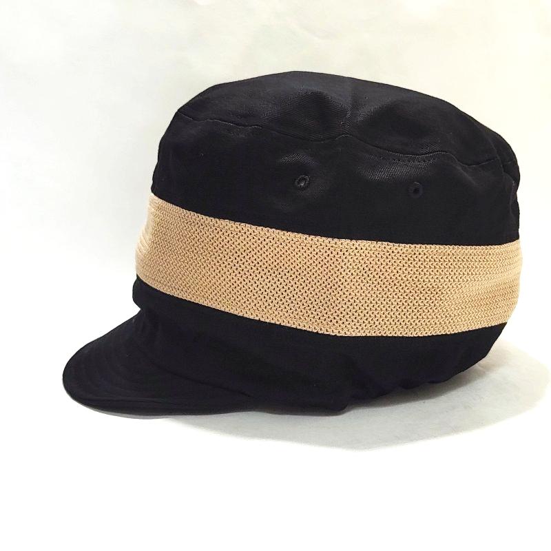 Phatee - NEW CAP MESH / BLACK x SAND LINEの画像