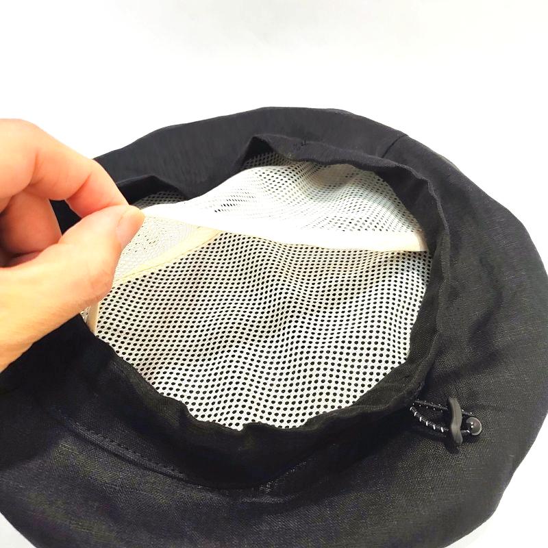 Phatee- 100% hemp plain weave BELEY /black  SHIRING WITH THE CEOの画像