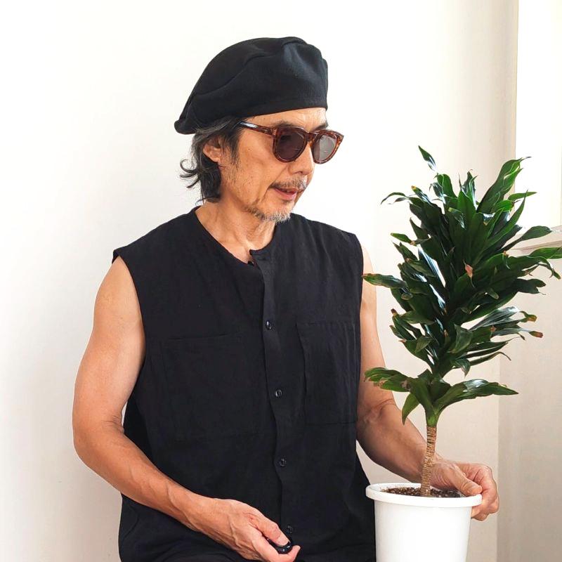 Phatee- MESH BELEY 100% cotton /black  SHARING WITH THE CEOの画像