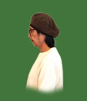 PHATEE - HEMP SWEAT BELEY - OLIVE SWEATの画像