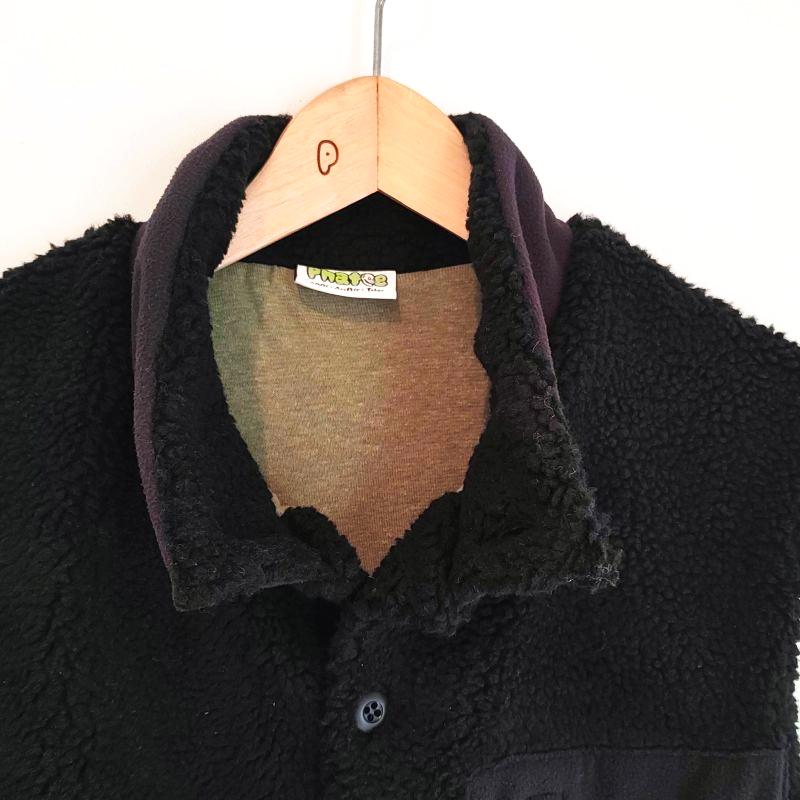 Phatee - NASTA VEST /  BLACK BOA FLEECEの画像