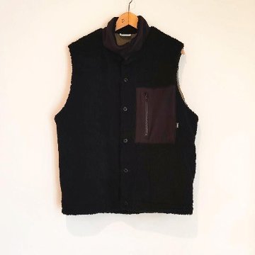 Phatee - NASTA VEST /  BLACK BOA FLEECEの画像