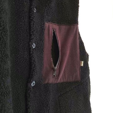 Phatee - NASTA VEST /  BLACK BOA FLEECEの画像