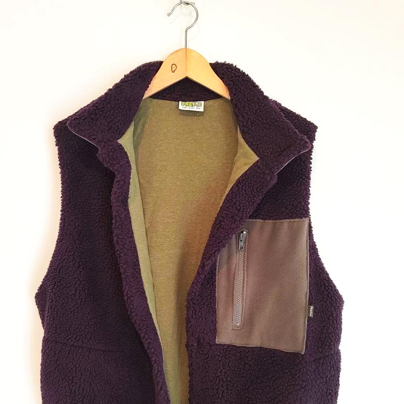 Phatee - NASTA VEST /  PURPLE BOA FLEECEの画像
