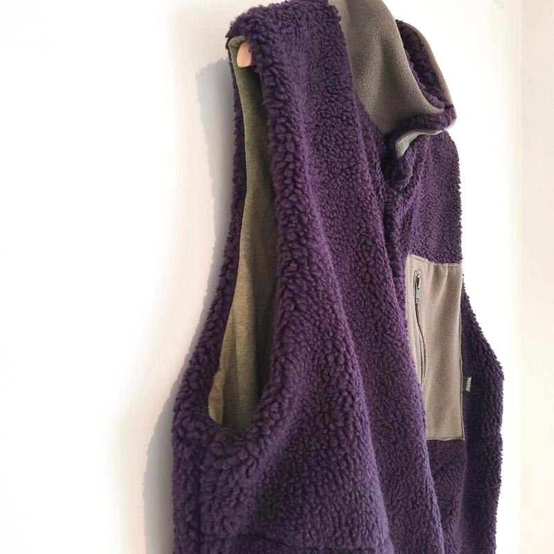Phatee - NASTA VEST /  PURPLE BOA FLEECEの画像