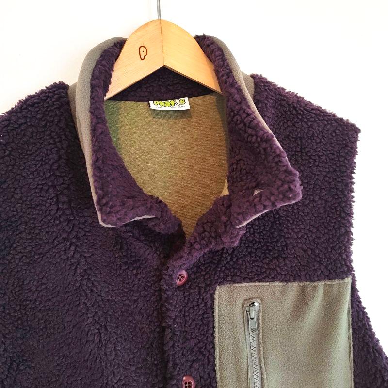 Phatee - NASTA VEST /  PURPLE BOA FLEECEの画像