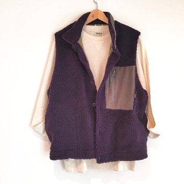 Phatee - NASTA VEST /  PURPLE BOA FLEECEの画像