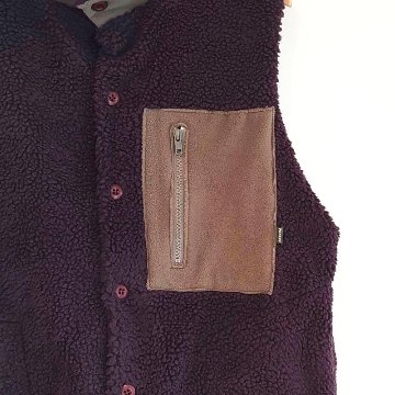 Phatee - NASTA VEST /  PURPLE BOA FLEECEの画像