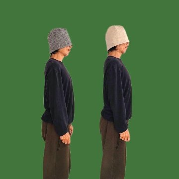 Phatee - LOCKS BEANIE HEMP RIB KNIT/ KINARIの画像