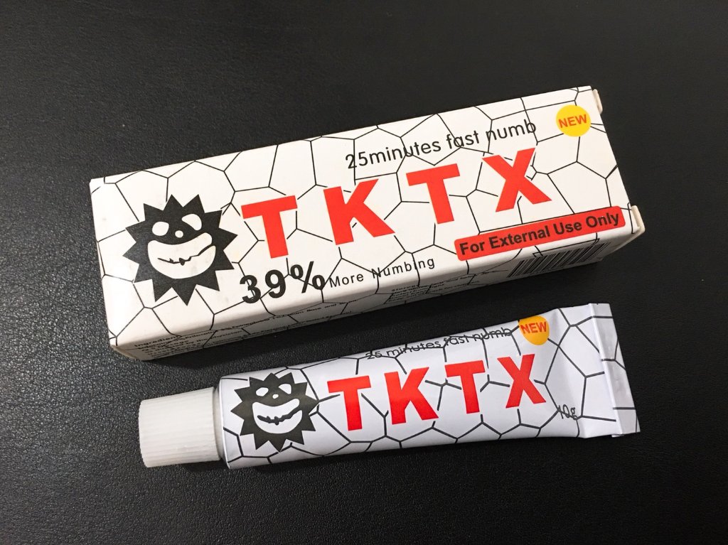 TKTXタトゥークリーム　39％　ホワイトの画像