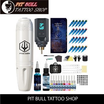 POSEIDON V2 ペン型タトゥーマシン 初心者向け ワイヤレスバッテリー