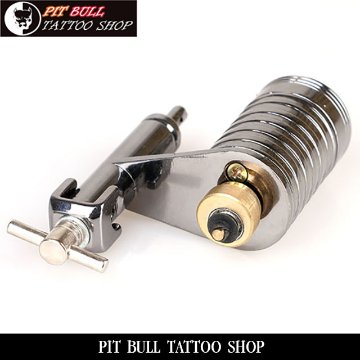 ブラック　クロム　ダイレクト　ドライブ　タトゥーマシン　ロータリー式 　BLACK CHROME DIRECT DRIVE ROTARY TATTOO MACHINEの画像