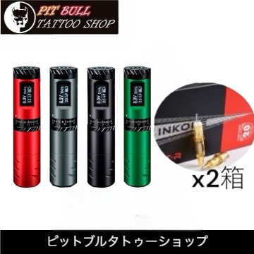 AVA EP10 ワイヤレスタトゥーマシン & ニードル2箱付きお得セットの画像