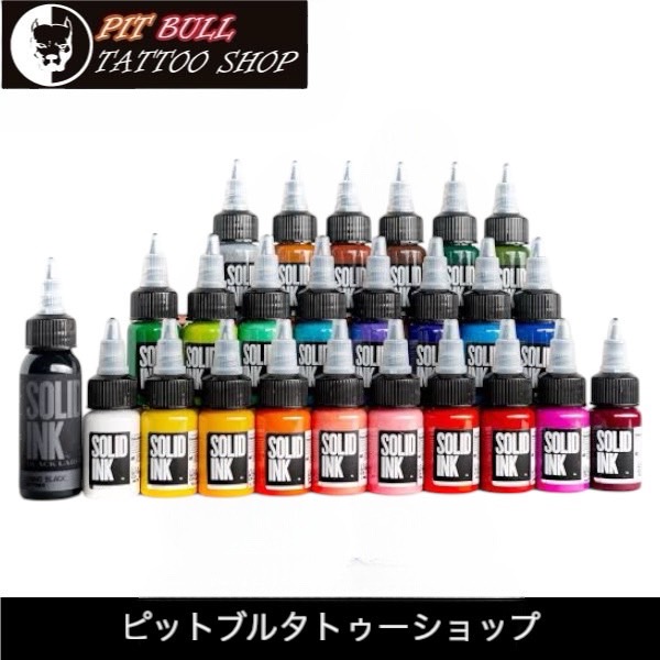SOLID INK 25カラー トラベルセット（24色 0.5oz＋ライニングブラック 1oz）の画像