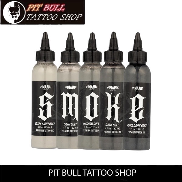 ダイナミックタトゥーインク スモーク 1オンスセット｜PIT BULL