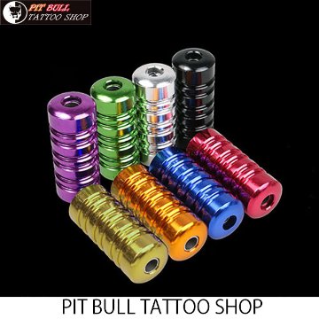 カラー複数　アルミニウム製　グリップ　１本　22mm　LIGHTWEIGHT ALUMINUM ALLOYS TATTOO GRIP画像