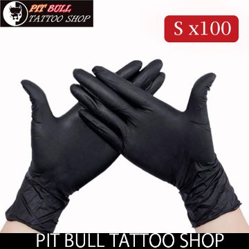 タトゥーグローブ　100枚（50組入り）　S　TATTOO GLOVES S 100PSC画像