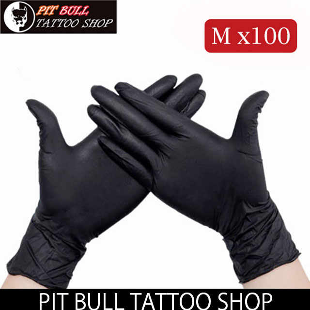 タトゥーグローブ　100枚（50組入り）　M　TATTOO GLOVES M 100PSCの画像