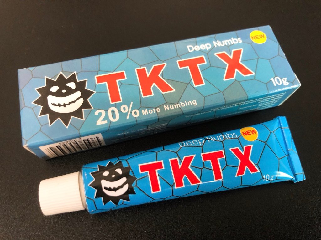 TKTXタトゥークリーム　20％　ブルーの画像